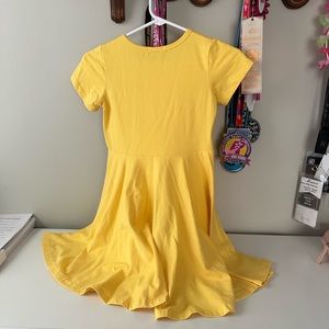 Bright yellow small dress by Arshiner